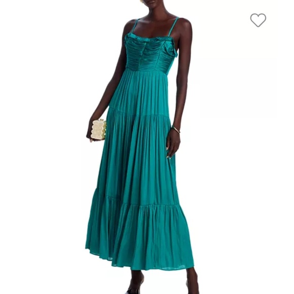 Aqua | Dresses | Aqua Midi Dress Silk Bloomingdales | Poshmark